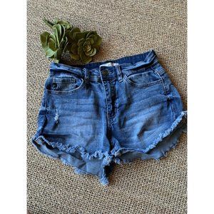 KanCan Shorts Womens Size 7 27 Denim Jeans Cut Off